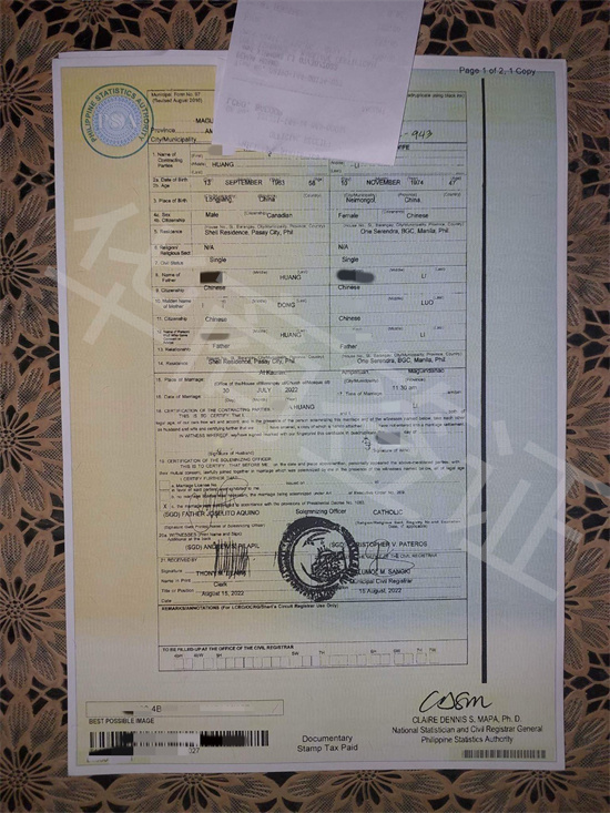 中國人在菲律賓結(jié)婚流程以及菲律賓結(jié)婚證辦理